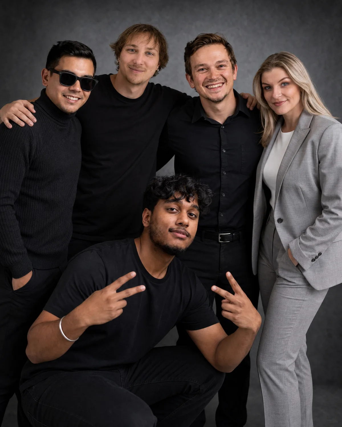 The Peak Leads team, a five person South African web design, SEO and lead generation agency